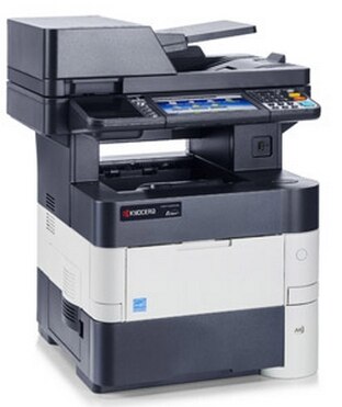 Kyocera ECOSYS M3550idn Multi-Function Monochrome Laser Printer (Black, White)